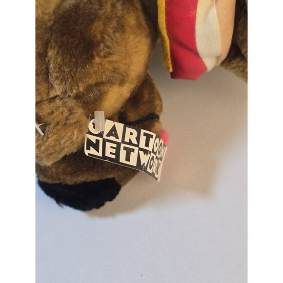 11" Scooby Doo Plush Holding Hot Dog 1998 Cartoon Network - Picture 7 of 8